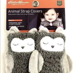 Eddie Bauer Car Child Safety Seatbelt & Mirror Set